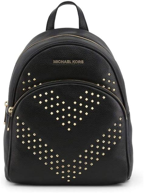 michael kors abbey medium backpack leather luggage 35t8gayb2l|Abbey Medium Studded Pebbled Leather Backpack .